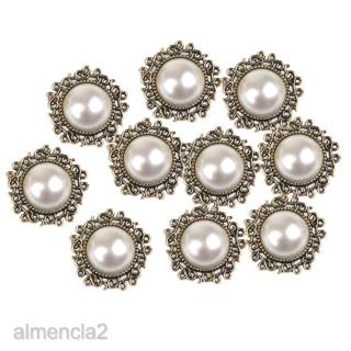 [Almencla2] 10 chiếc Khóa sổ lưu niệm tròn Vinatge 25mm