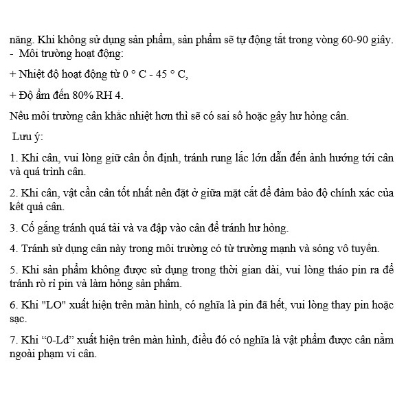 Cân nhà bếp điện tử chạy pin AA dùng để cân đo thưc phẩm có trọng lượng từ 1g đến 5000g