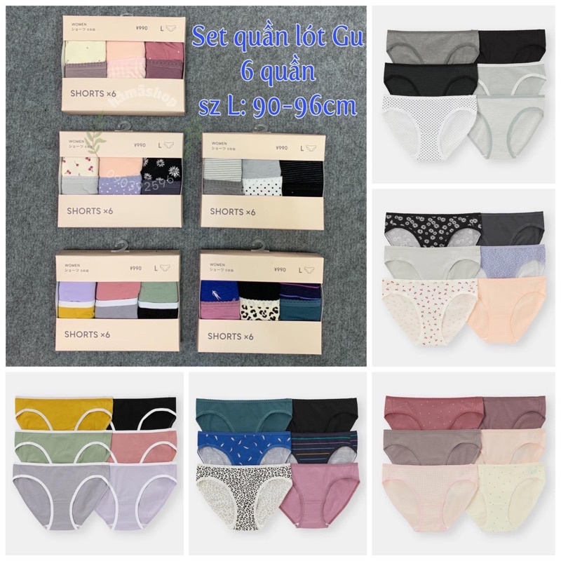 Quần lót GU  Đủ mẫu - đủ size