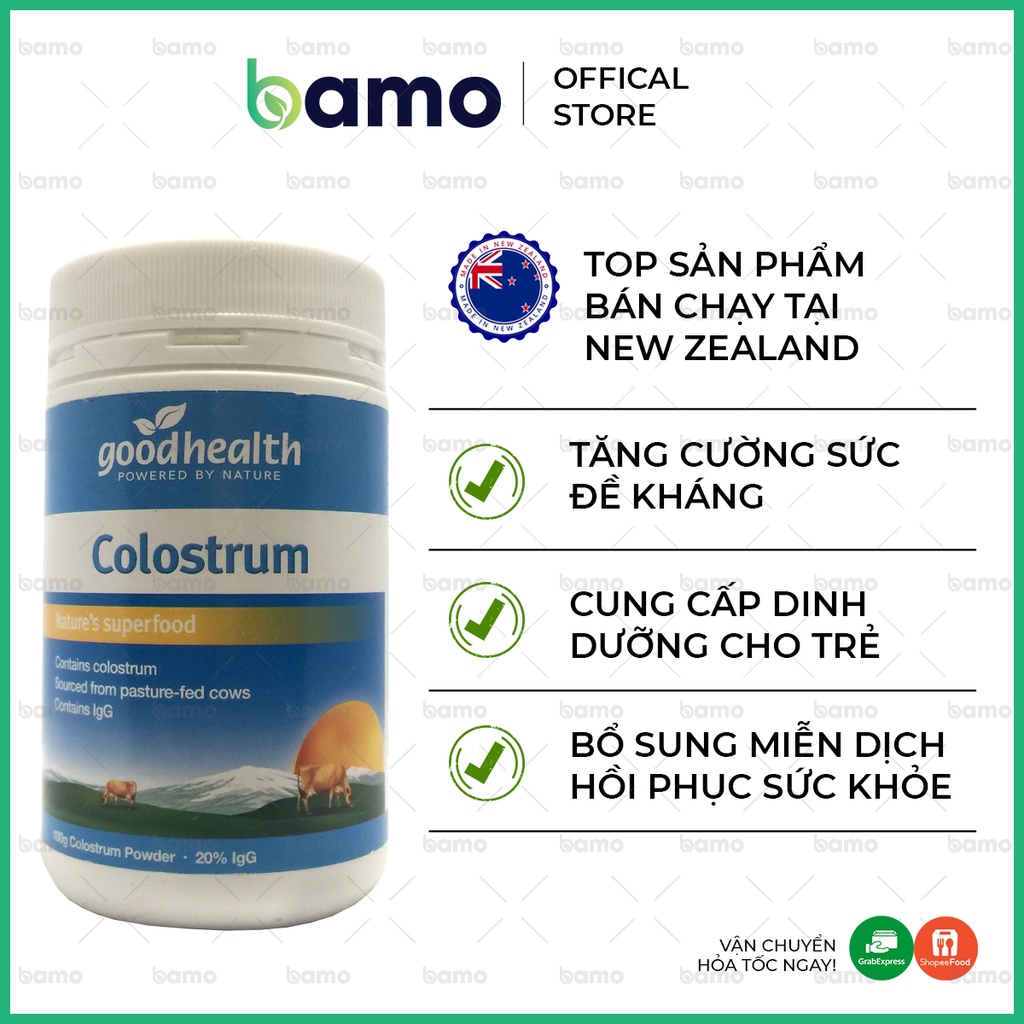 Sữa Non Goodhealth Colostrum Milk Powder 100g
