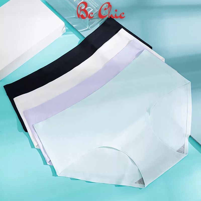 SET 10 QUẦN SU TRƠN ÉP LẠNH CO GIÃN MỀM MỊN KHÔNG ĐƯỜNG MAY HÀNG ĐẸP  BC_CHIC LINGERIE