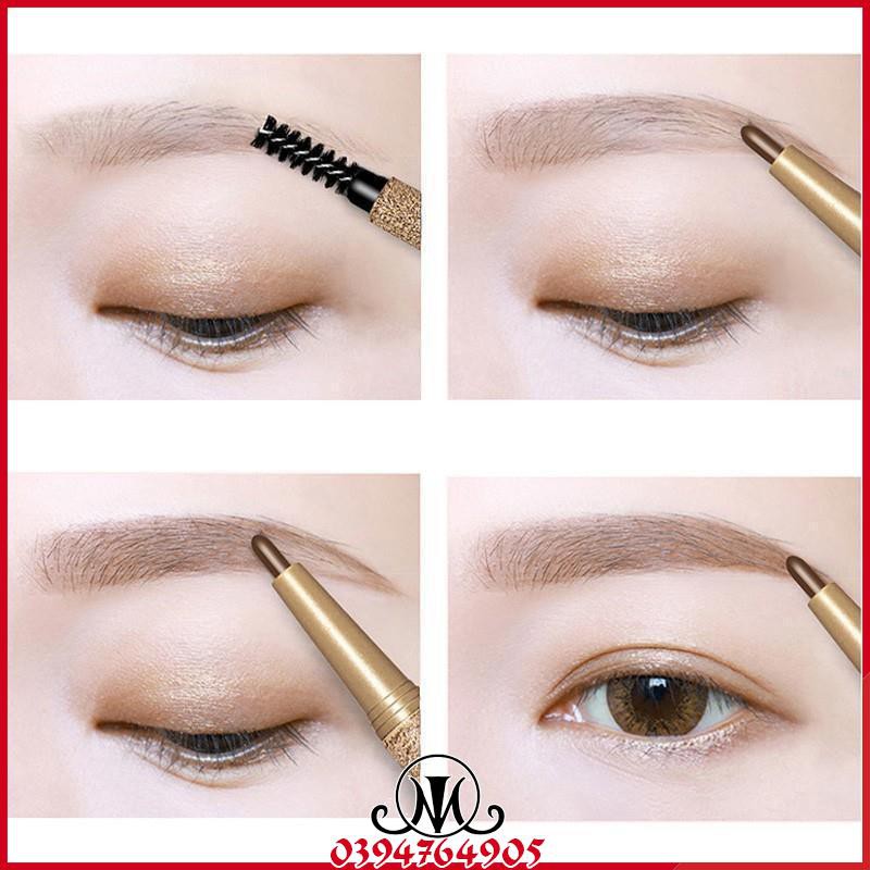 Bộ chì kẻ lông mày 3in1 Novo kèm 3 lõi phụ MO23 | BigBuy360 - bigbuy360.vn