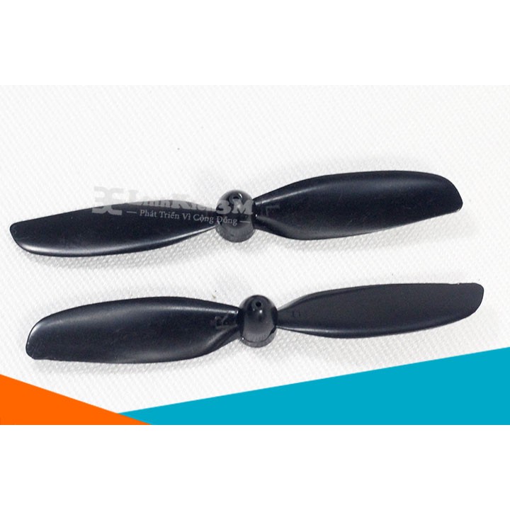 Bộ 2 Cánh Máy Bay Thuận Nghịch 75mm Trục 1mm Siêu Bền