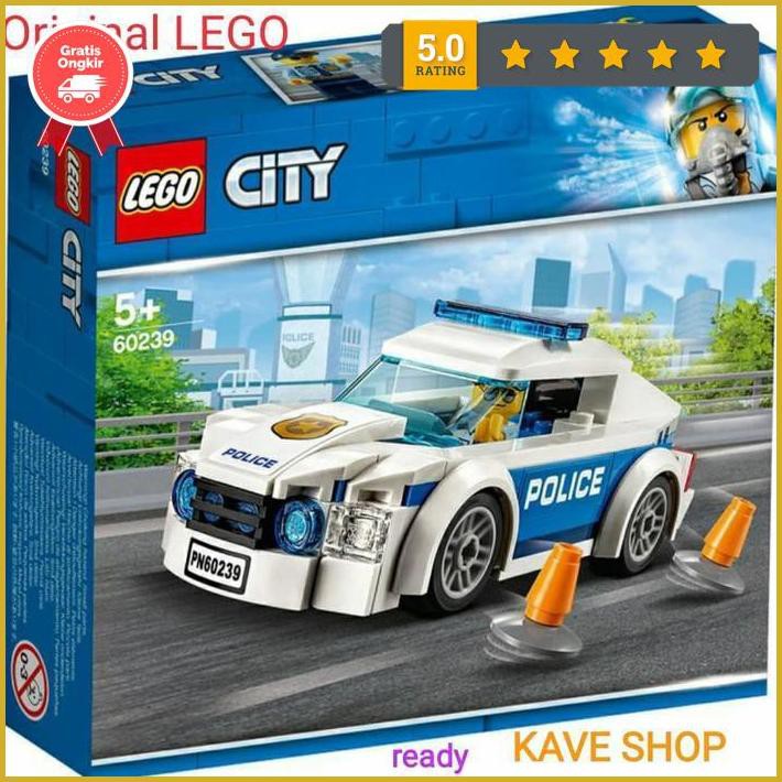 Mô Hình Đồ Chơi Lego Xe Cảnh Sát Tuần Tra 60239