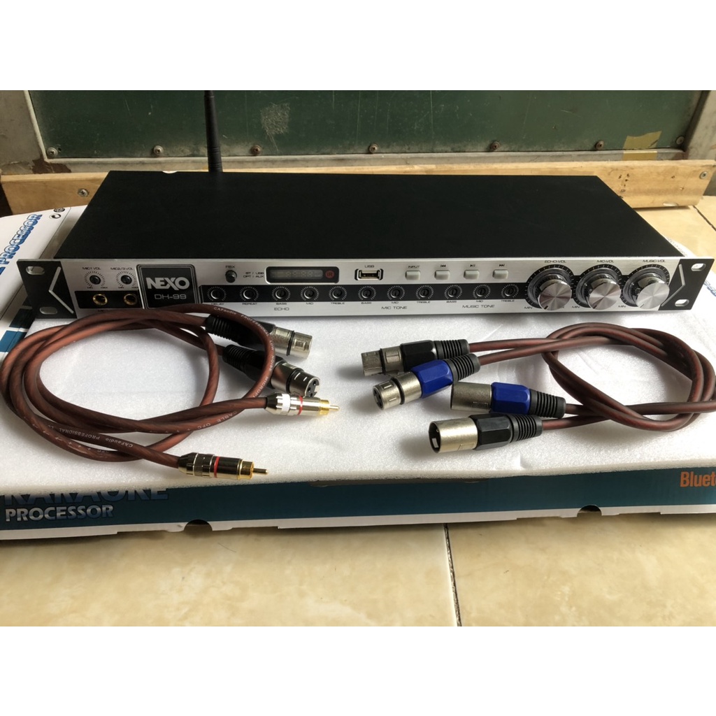 Vang Cơ NEX0 -DH99   Có Chống Hú Tốt. Kết Nối Quang Học OPTICAL, BLUETOOTH, USB, AUX1,AUX2..NHẠC HAY
