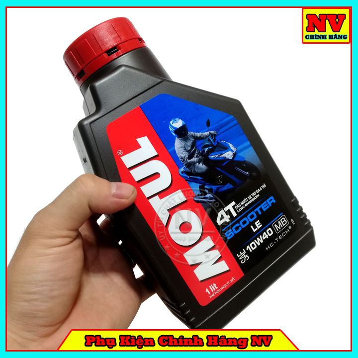 Nhớt Xe Máy Tay Ga Motul Scooter Le 10W40 800ml Cho Xe Ga - Chính Hãng