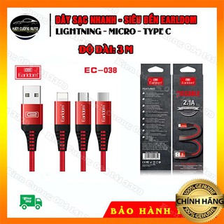 Cáp Sạc Earldom EC - 038 (Cáp Sạc Nhanh)