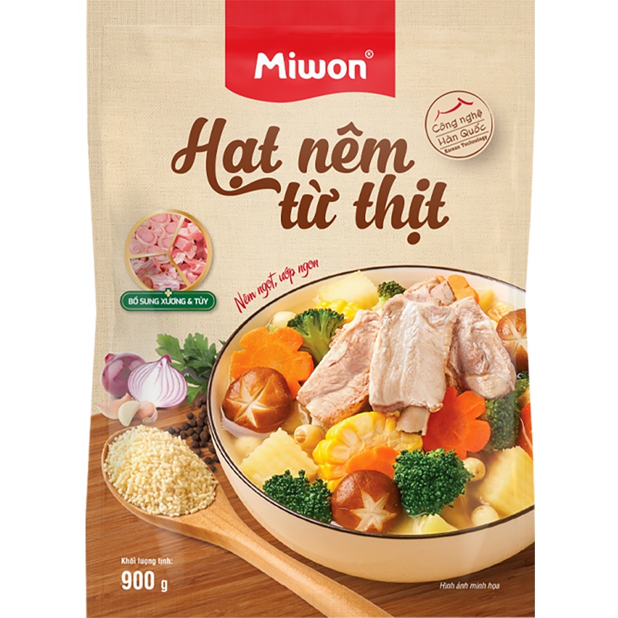Hạt nêm từ thịt Miwon gói 400g / 900g