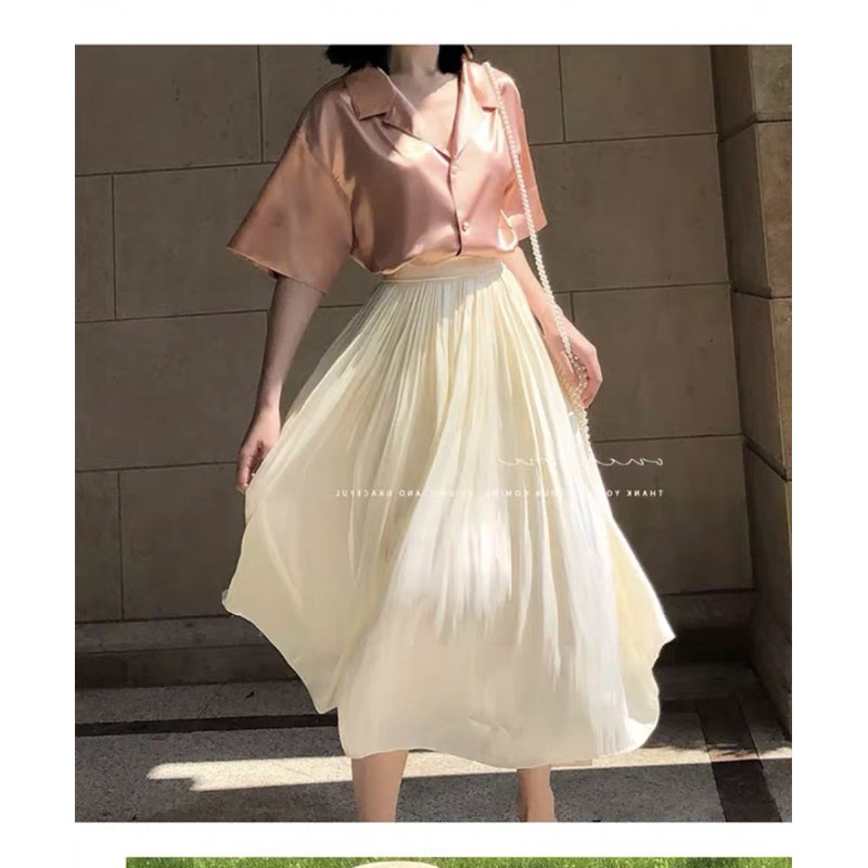 CHÂN VÁY XÒE PHI BÓNG ORGANZA