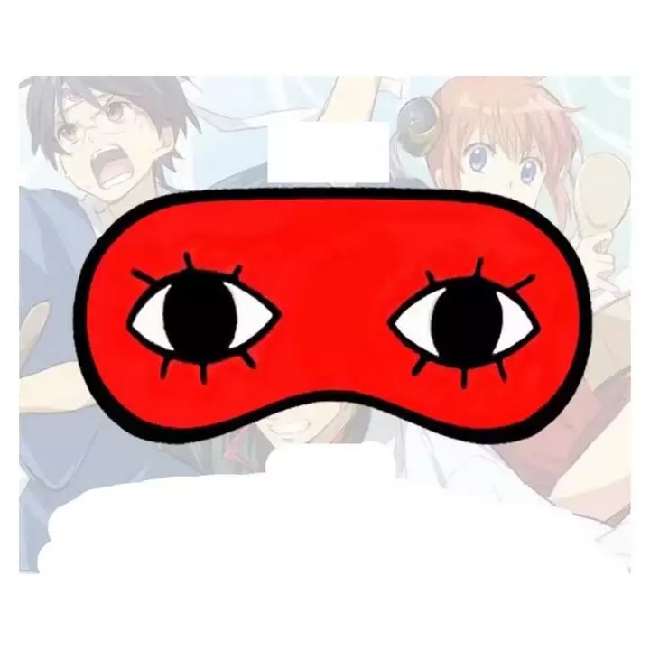 Bịt mắt ngủ Okita Sougo anime Gintama