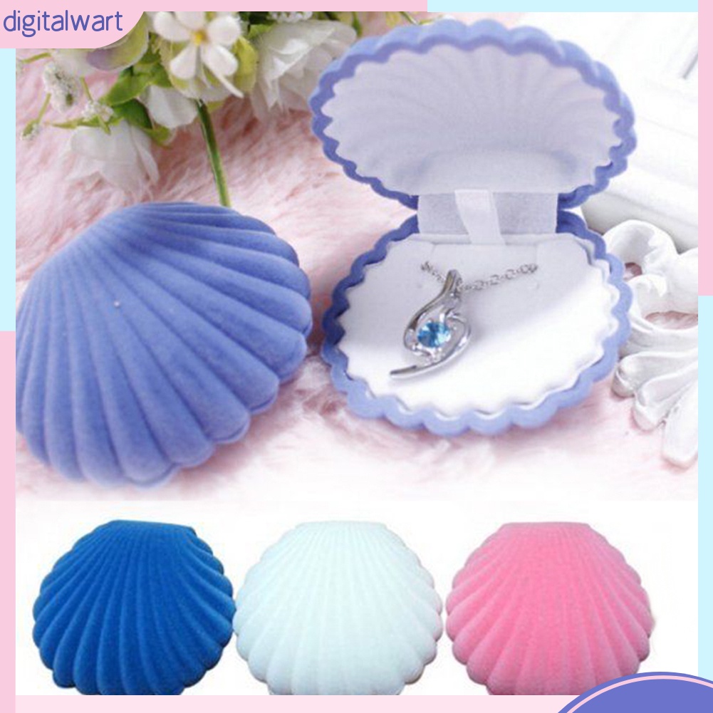 Hộp đựng trang sức hình vỏ sò thời trang