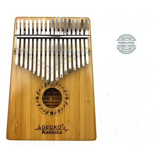Đàn kalimba gecko 17 phím k17ba - tone c, gỗ trúc. cam kết 100% chính hãng