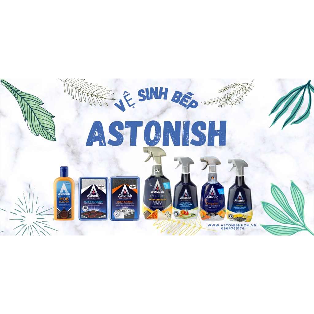 Kem vệ sinh mặt kính bếp điện Astonish C8630