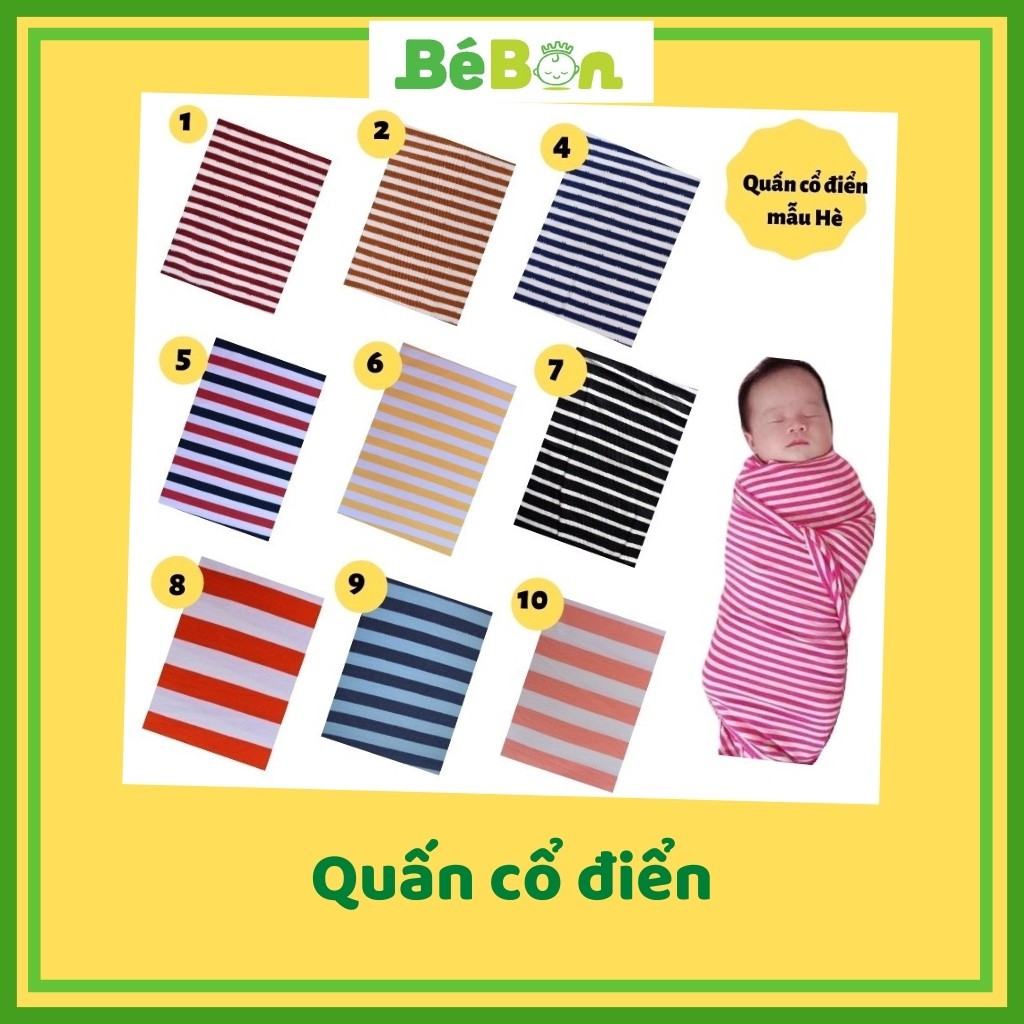 quấn chũn - combo 2 quấn cổ điển mỏng cho mùa hè