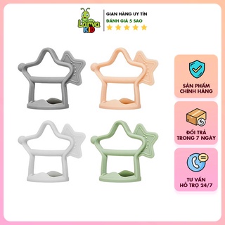 Gặm nướu silicon đeo tay moyuum kichi hình ngôi sao an toàn cho bé - larva kid