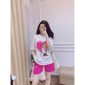 Đồ bộ nữ mặc nhà cotton mềm mịn