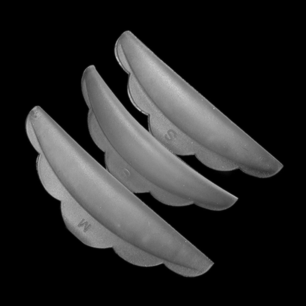 ESPO Set 3 Cặp Lông Mi Giả Bằng Silicone Thời Trang Dành Cho Nữ