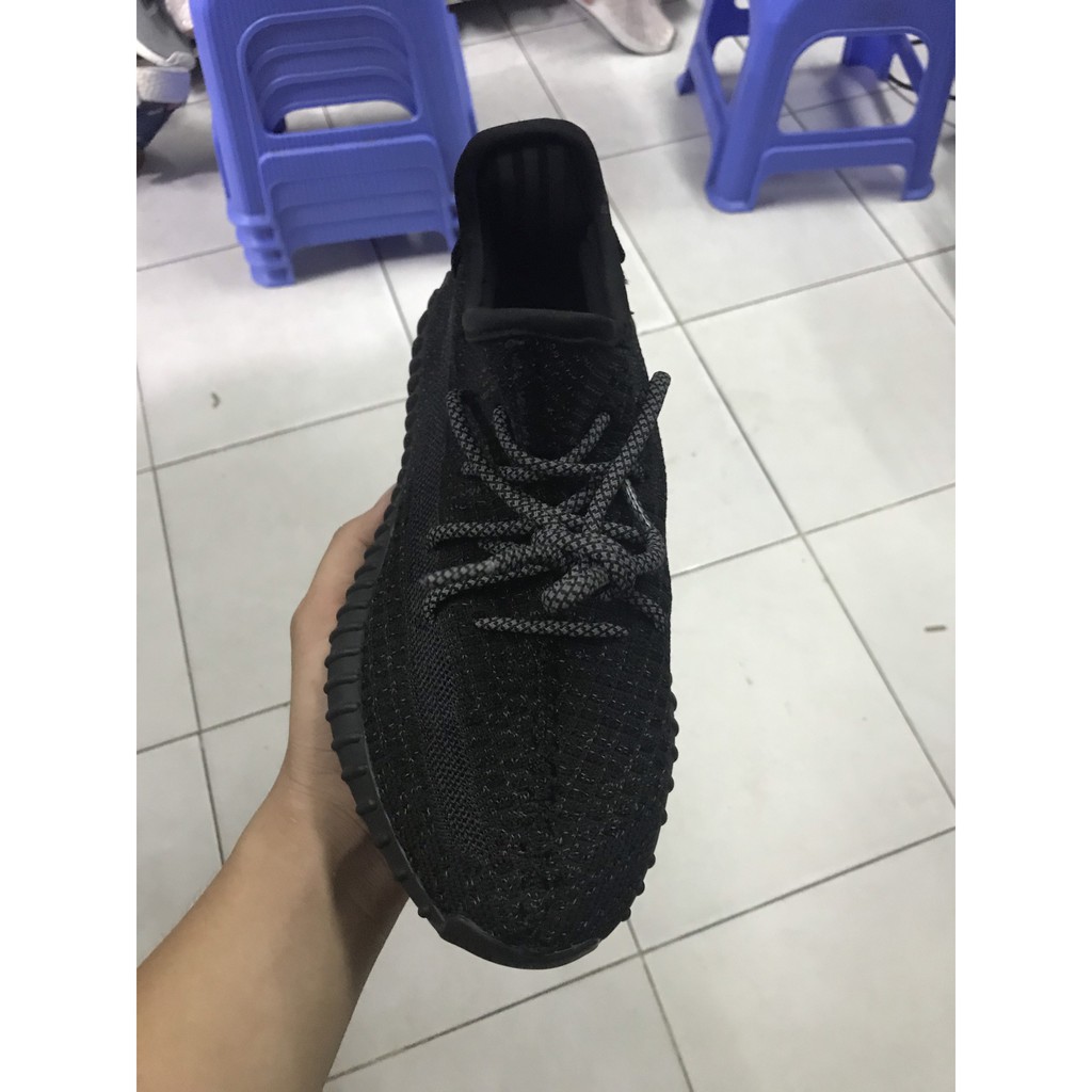 >ẢNH THẬT-HÀNG< THẬT Giày Sneaker YZ 350 V2 Static đen full phản quang nam nữ | BigBuy360 - bigbuy360.vn