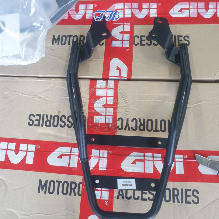 Baga givi MRV Exciter 155 VVA, Ex 155, Y16ZR, cảng sau ex 155 Givi thay thế zin dùng chở đồ và lắp thùng sau chính hãng