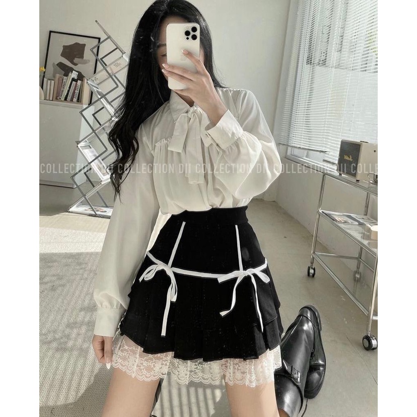 SƠ MI THIẾT KẾ BÈO TIỂU THƯ (LITA SHIRT)