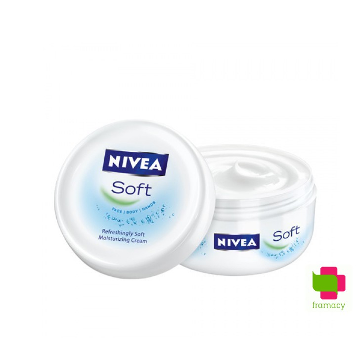 Kem dưỡng ẩm Nivea Soft, Đức (200ml) ngăn ngừa nứt nẻ, bong tróc, nuôi dưỡng làn da mềm mại cho mọi loại da