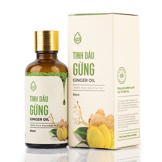 [50ml] Tinh dầu gừng Trí Đức