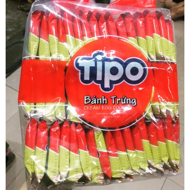 Bánh Trứng Tipo Túi 500g