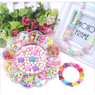 Bộ Quà Hộp Đồ Chơi Xâu Vòng Hạt Cườm Dễ Thương Cho Bé Yêu Thoả Sức Sáng Tạo Thủ Công Giáo Dục Cho Bé