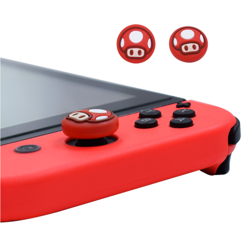Nắp đậy nút cho tay cầm Joycon của Nintendo Switch/Switch OLED bằng silicone tiện dụng 1PC | BigBuy360 - bigbuy360.vn
