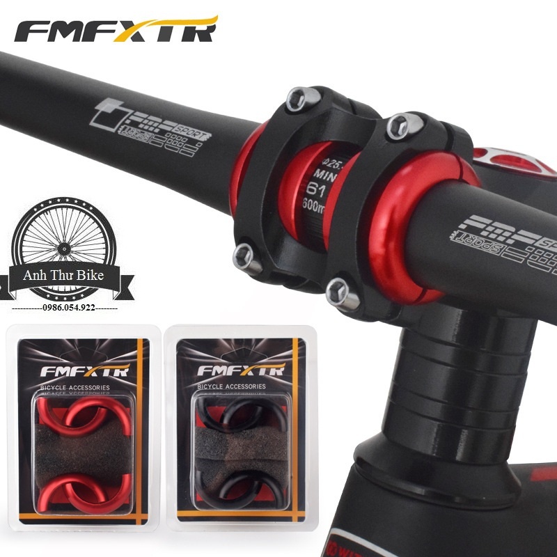Miếng đệm ghi đông xe đạp chuyển đổi thân 25.4 vừa pô tăng 31.8 FMF XTR - MDGXF