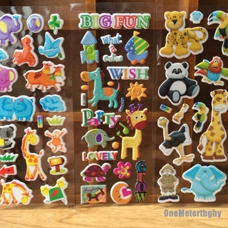 Set 10 Miếng Dán 3d Cho Bé