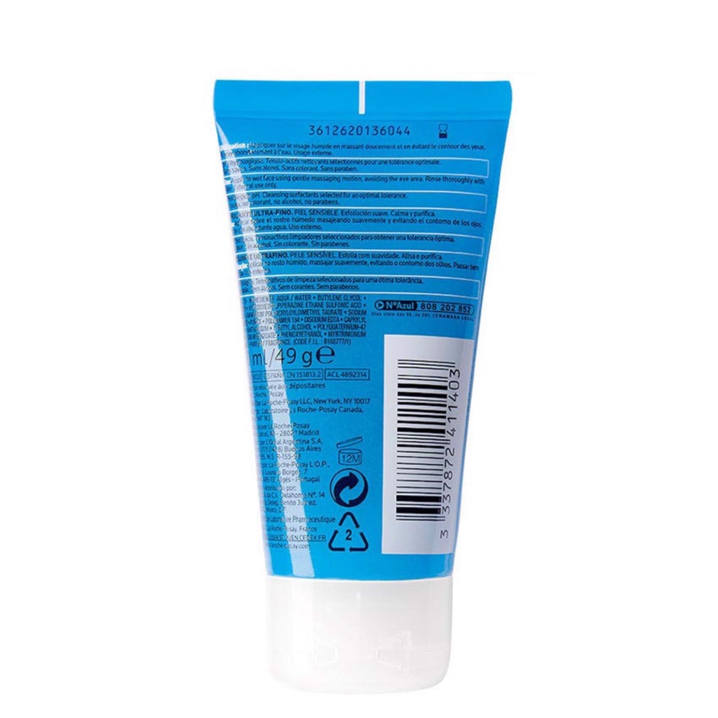 La Roche-Posay Gel Làm Sạch Tế Bào Chết Dành Cho Da Nhạy Cảm UltraFine Scrub Sensitive Skin 50ml