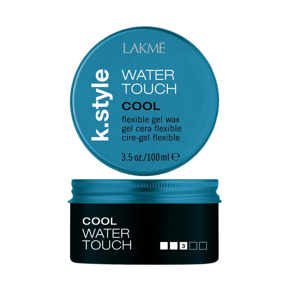 ✅ Hàng_Chính_Hãng_100%✅Sáp vuốt tóc trong tạo kiểu cứng Lakme K.style Water Touch Cool Flexible Gel Wax 100ml