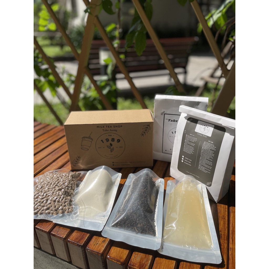 Trà Nhài Sữa " The 1989 " ( Set lớn pha 8 - 10 ly )