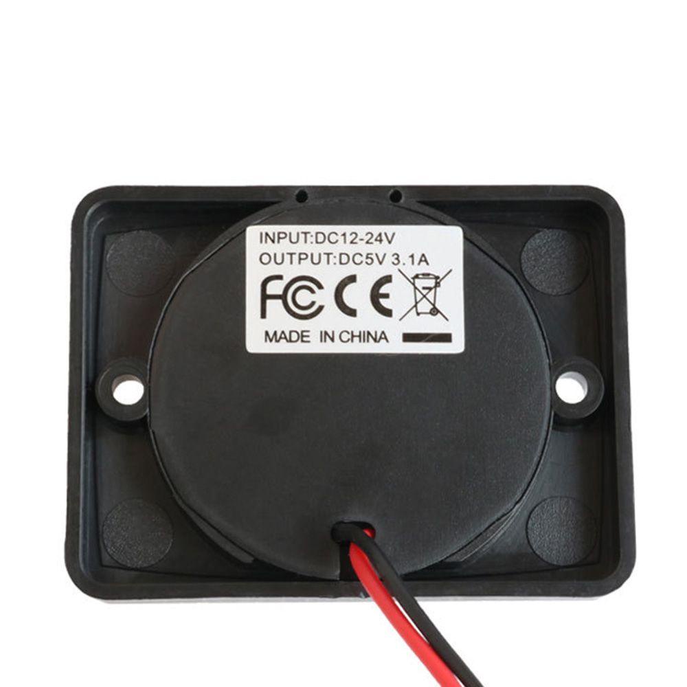 Tẩu Sạc Hai Cổng USB 12V 3.1A Tiện Dụng Cho Xe Hơi