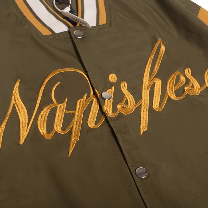 áo khoác dù nam nữ unisex -bomber,2 lớp phối màu thêu