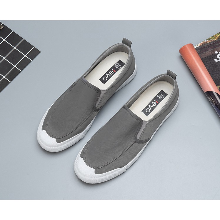 [XẢ KHO, LẺ SIZE] Giày lười nam - Slip on nam vải - Mã A1109 | BigBuy360 - bigbuy360.vn