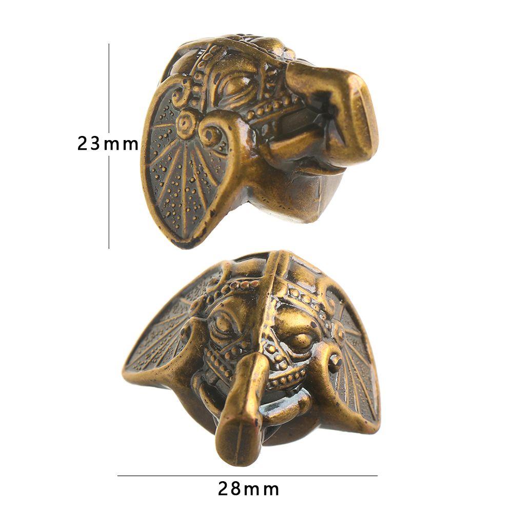 Bộ 8 Chân Voi Bằng Nhựa Trang Trí Phong Cách Vintage