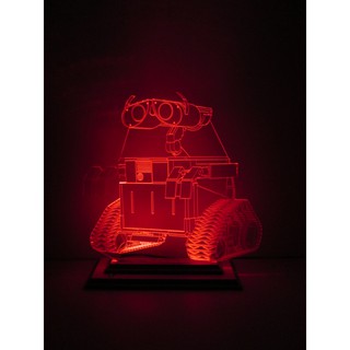 Mô Hình Đèn Led 3D Robot Wall E 2