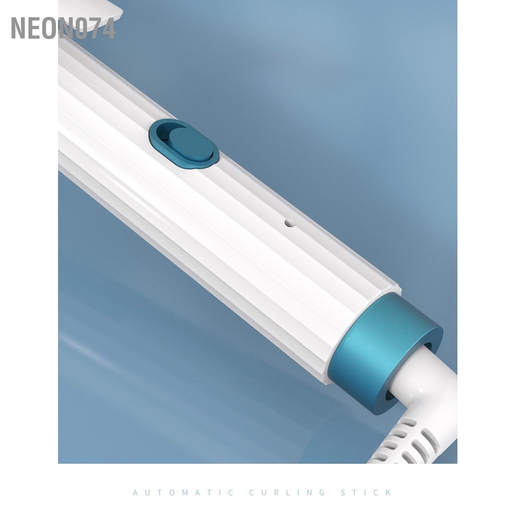 Neon074 Bàn là uốn một nút Nhiệt độ không đổi Nguồn điện thông minh Tắt Công cụ tóc cầm tay bằng nhựa cho du lịch