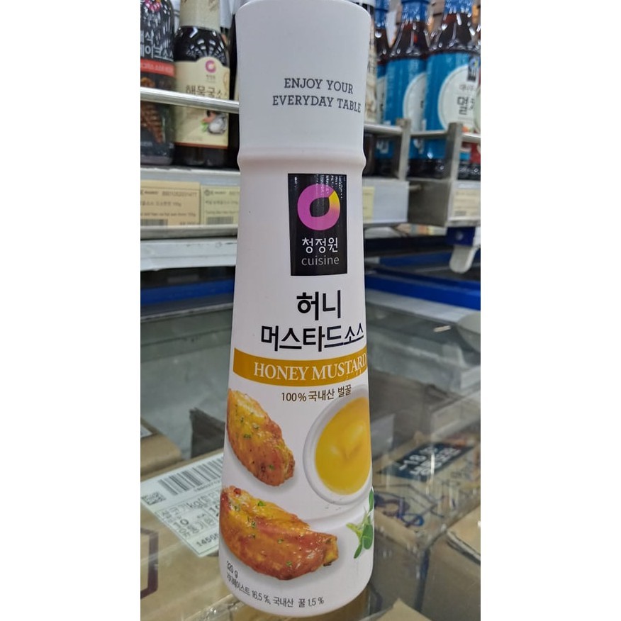 SỐT MÙ TẠT MẬT ONG DEASANG HÀN QUỐC 320G - 허니 머스타드 소스