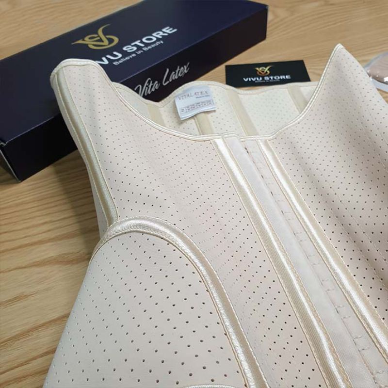 Đai gen bụng VITA LATEX thế hệ mới cải tiến che mỡ lưng , mở hông thông hơi nhập khẩu