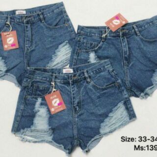 Quần short jean size đại