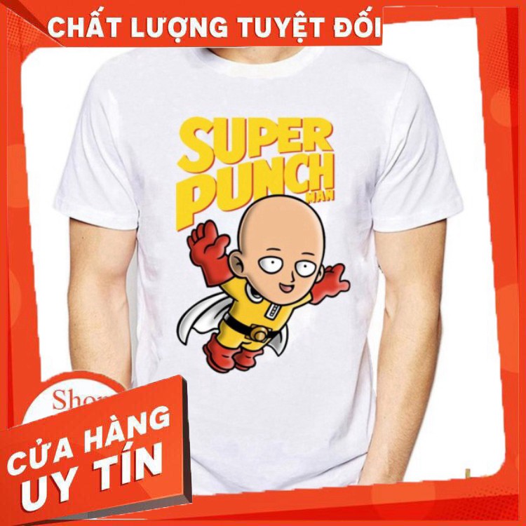 [HOT SALE]   Áo thun Thánh Phồng Tôm Saitama One Punch Man F2183 Thiết kế độc lạ Thiết kế độc lạ