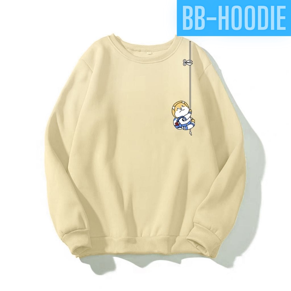 ÁO SWEATER NỈ UNISEX IN GẤU LEO DÂY SIÊU DỄ THƯƠNG ÁO FORM RỘNG NAM NỮ ĐỀU MẶC ĐƯỢC