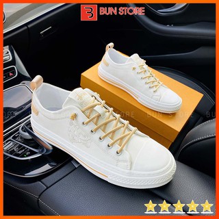 Giày Nam cao cấp Bun Store - Giày da Nam đẹp Sneaker thời trang G9832T