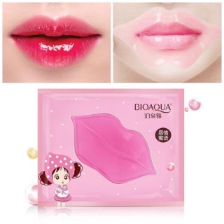 Mặt nạ môi bioaqua dưỡng môi căng mọng
