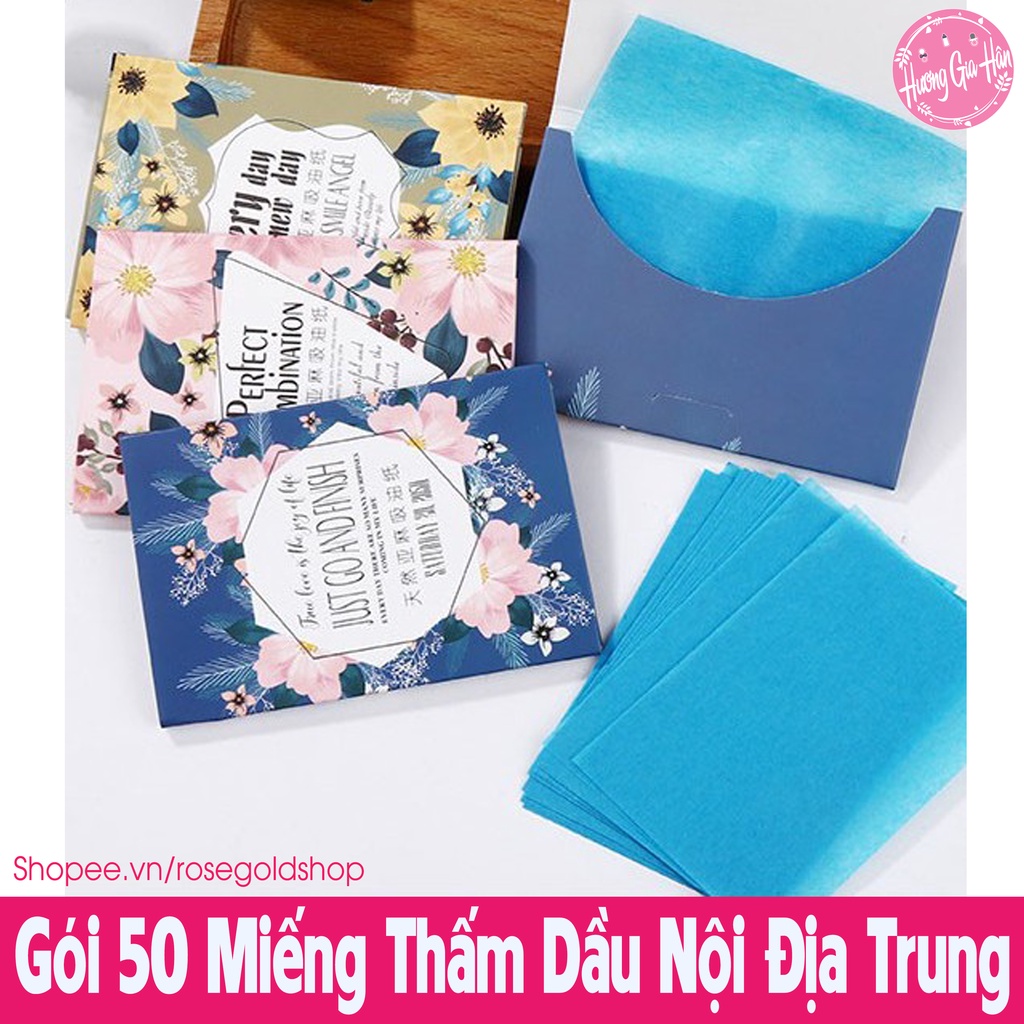 Gói 50 Miếng Thấm Dầu Nội Địa Trung