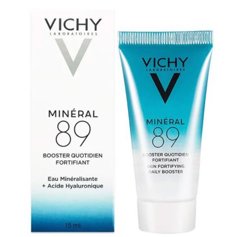 [2 Items] Bộ Sản Phẩm Vichy Pureté Thermale 3in1 One Step Cleanser Sensitive Skin And Eyes + Mini Mineral 89 Booster