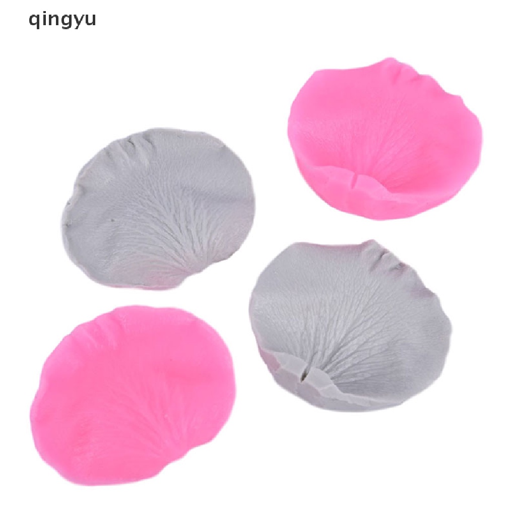 Khuôn silicone tạo hình cánh hoa hồng trang trí bánh